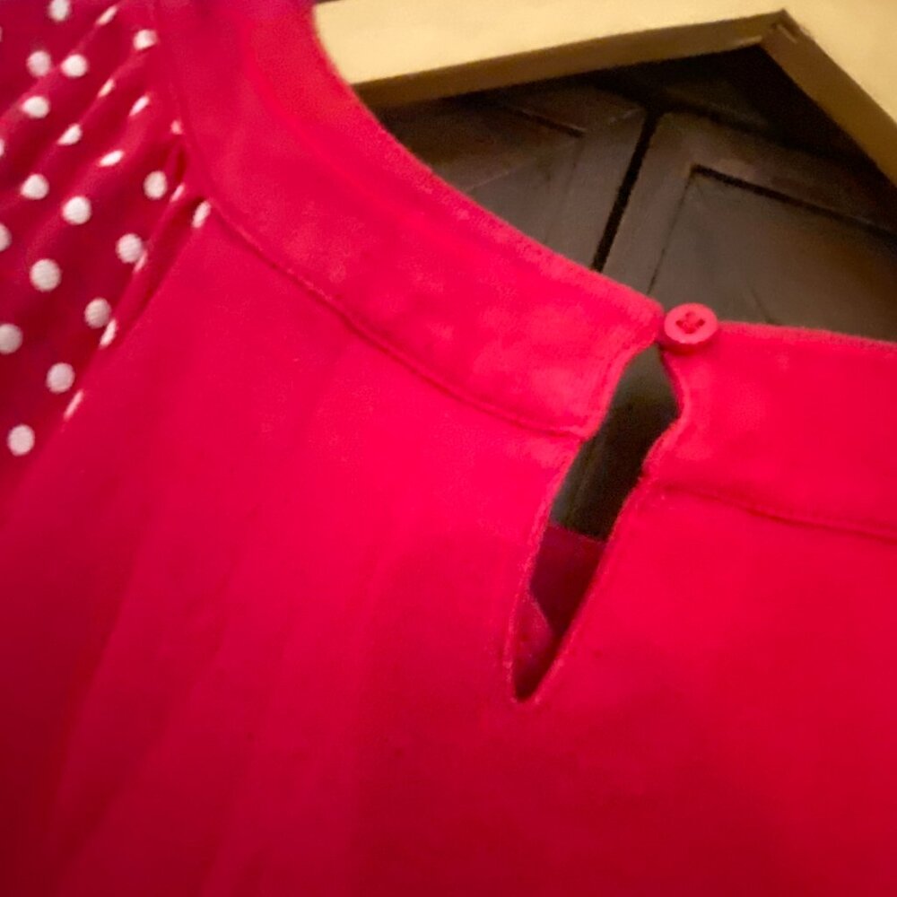 Gymboree Red Dress with Ladybug Design - Size 9 - Picture 2 of 6